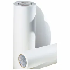 AQUASOL water-soluble purge paper roll, 15 1/2 inches wide, 165 feet long, 0.089 mm thick. Dissolves completely in water for temporary pipe blocking during purging, cleaning, or testing in welding and piping applications.