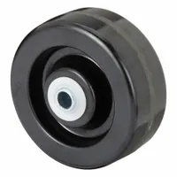 APPROVED VENDOR Caster Wheel: 5 in Wheel Dia., 2 in Wheel Wd, Phenolic, 1,000 lb Load Rating, Std (MPN P-PH-050X020/050D)