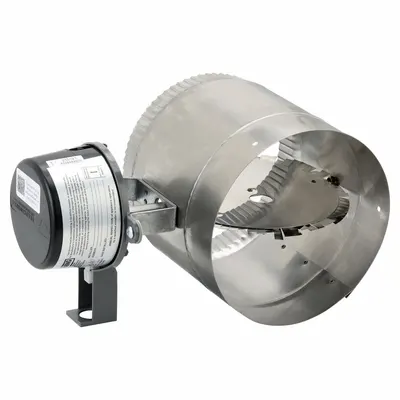 FIELD CONTROLS GVD-7PL Combustion Air Vent Damper, 7 1/8 x 7 1/8 in, 24V AC - Combustion Air Vent Dampers
