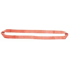 This LIFT-ALL endless web sling is a Type 5 light-use nylon sling with 1 ply, 10 ft length, and 3 in width. It features a standard tag and is designed for general lifting and rigging tasks where flexibility and surface protection are required.