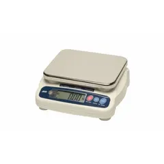 This food scale features a backlit LCD display, Bluetooth connectivity for data transfer, and an IP67 rating for dust and water resistance. Readability is 0.0002 kg / 0.0005 lb / 0.01 oz / 0.1 lb-oz. Suitable for commercial kitchens, food processing, and quality control applications requiring precise weighing and washdown cleaning.