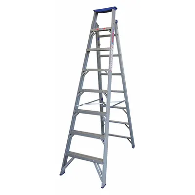TIVOLI Combination Ladder: 2 Configurations, Aluminum, 300 lb Load Capacity, 26 lb Wt - Extending Multifunction Ladders
