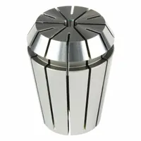 Sealed ER25 coolant collet for 21/64 in tool shanks. Designed for use in CNC machining centers, it delivers coolant through the tool while preventing leakage in high-pressure coolant applications such as milling, drilling, and tapping