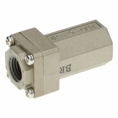 SMC AK2000-N02 Pneumatic Check Valve, 1/4 in NPT, 1 MPa - Pneumatics