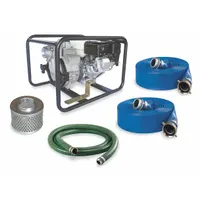 DAYTON Engine Driven Pump: 4 13/16 hp, 2 in NPSM, 2 in NPSM, 157 gpm Flow Rate @ 20 Ft. of Head