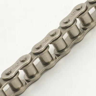 TRITAN Roller Chain: Single Strand, 100, 1 1/4 in Pitch, Steel, 10 ft Overall Lg - Anti-Corrosion Roller Chains