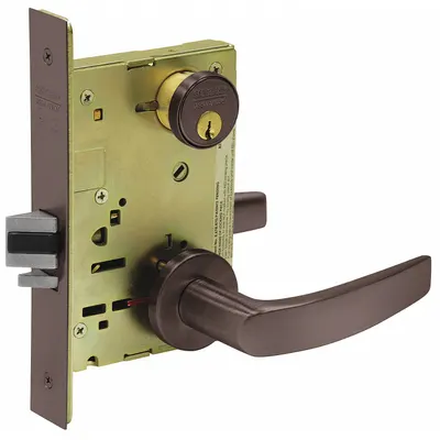 SARGENT 8205 LNB 10B Office Lever Lockset, Bronze, ADA Compliant - Office Lever Locksets