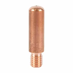 Threaded contact tip for MIG welding torches, rated for heavy duty. Guides and conducts current to the welding wire. Designed for use with 24CT nozzle series. Maximum wire diameter 0.047 in.