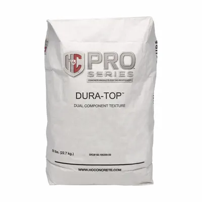 H&C Dura-Top Concrete Resurfacer, Cement, Gray, 50 lb Bag - Concrete Resurfacers