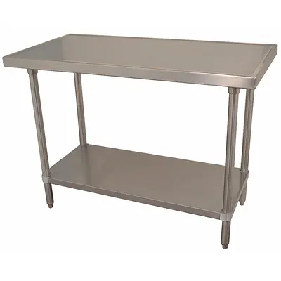 ADVANCE TABCO VSS-306-GR Stainless Steel Work Table - Stainless-Steel-Top Worktables