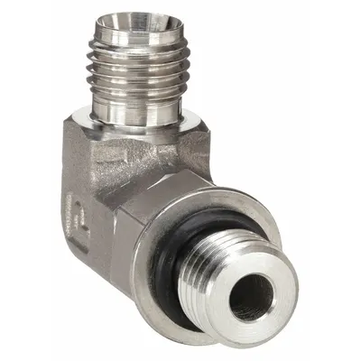 PARKER CPI™ Single-Ferrule Stainless Steel Compression x ORB Elbow - Single-Ferrule Stainless Steel Fittings