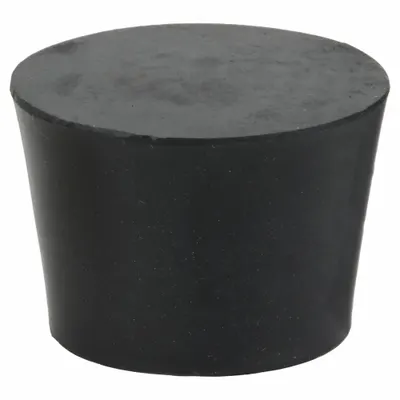 OEM Stopper: Natural Rubber, 7 Stopper Size, 30 mm Bottom Dia, 37 mm Top Dia - Rubber Stoppers