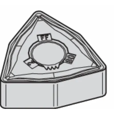 WIDIA Turning Insert: WNMG332FF - Trigon (W) Indexable Turning Inserts