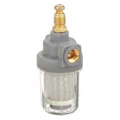 Filter oil assembly for HVACR systems. Removes contaminants from oil in refrigeration or air conditioning equipment to help maintain system efficiency. Compatible with manufacturer part numbers 3VE53 and 4XA50.