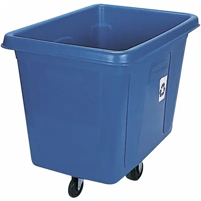 RUBBERMAID COMMERCIAL PRODUCTS High-Maneuverability Cube Truck - High-Maneuverability Cube Trucks for Recyclables