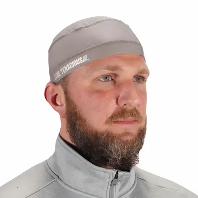 CHILL-ITS BY ERGODYNE Cooling Skull Cap, Gray, MPN 6632 - Bandanas