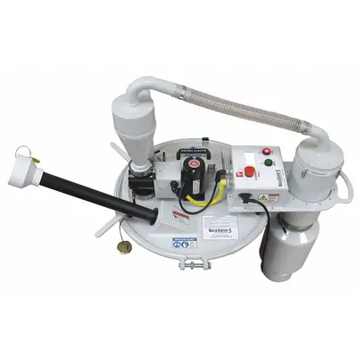 TERRACYCLE REGULATED WASTE Bulb Crusher for Linear Fluorescents, 55 gal Drum - Light Bulb & Lamp Crushers