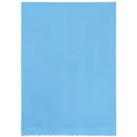 Open-Ended Bag: 4 mil Thick, 4 in Wd, 6 in Lg, Blue, Carton Pack, 5,000 PK (MPN PVCIBAG4MB0406IC)