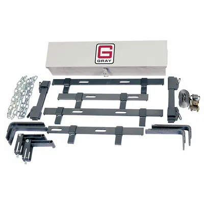 GRAY TCHS Kit Jack Bracket and Chain Kit, 1 Ton Load Capacity - Component Jack Accessories