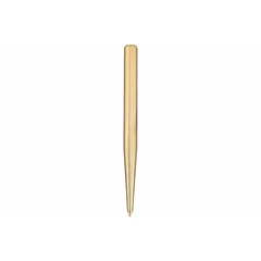 Non-sparking centering punch with a hexagon body, 5/32 in tip size, 3/8 in shank diameter, and 4-1/2 in overall length. Used to mark precise starting points for drilling in environments where flammable gases, vapors, or dusts are present, reducing ignition risk.