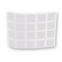 Proprietary-material indicator sticker that changes color upon exposure to UV-C light, providing a visual confirmation of irradiation. Measures 1/2 inch in overall length and width. Compatible with UV CLAVE model B1540. Used in disinfection workflows to verify UV-C exposure