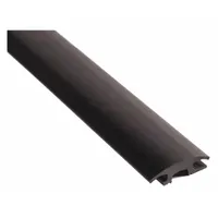 This 4 ft vinyl saddle threshold provides a smooth transition between floor surfaces. It seals the gap under doors to reduce drafts, moisture, and debris entry. Suitable for interior or exterior doorways in commercial or industrial settings