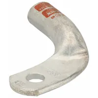 FUSION Lug Starter/Ground: Heavy Wall Lug, Lug, Tin Plated Copper, 2/0 ga, Orange, 3/8 in Stud Size (MPN 6312F)