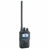 ICOM Handheld Two Way Radios: VHF, Analog, 5 W, 100 Channels, Numeric, IP67, Black, M85, 14 hr (MPN M85UL 31 USA)