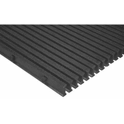 FIBERGRATE Vi-Corr Acid-Resistant Industrial Structural Grating, 4 ft x 8 ft