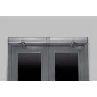 Heavy-duty, aluminum-painted low energy door operator for interior/exterior limited-traffic applications. Non-hold-open, electrical operation with Performance Grade 1. ADA compliant. Dimensions: 74 1/4 in Lg x 4 3/4 in Wd x 5 3/16 in Ht