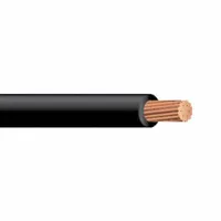 SOUTHWIRE Machine Tool Wire: 6 AWG Conductor Size, Black, 500 ft Overall Lg, 600 V Volt (MPN 411100508)