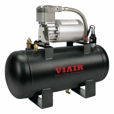 VIAIR CORPORATION 12V DC Portable Electric Air Compressor Combo Kit - Portable Electric Air Compressor Combo Kits