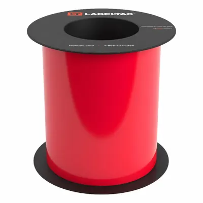 CREATIVE SAFETY SUPPLY LabelTac Thermal Transfer Continuous Label Roll - LabelTac Thermal Transfer Continuous Label Rolls