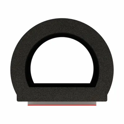 FAIRCHILD D-Shaped EPDM Foam Rubber Seal - D-Section Foam Rubber Seals