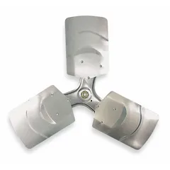 This replacement propeller is designed for use with the 4C458 HVAC and refrigeration unit. It serves as a direct replacement part to restore airflow in commercial cooling or ventilation systems, ensuring efficient operation of the equipment.