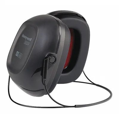 HOWARD LEIGHT BY PIP VeriShield 100 Behind-the-Neck Earmuff, 25 dB NRR, Black - Behind-the-Neck Earmuffs