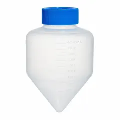 Approved Vendor Polypropylene Centrifuge Tube, 500 mL, Conical Bottom, Natural, with Attached Screw Cap, C1500