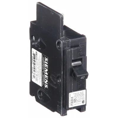 SIEMENS BQ1B040 BQ Series Miniature Circuit Breaker - BQ & BQH Series, Bolt-On Siemens Miniature Circuit Breakers