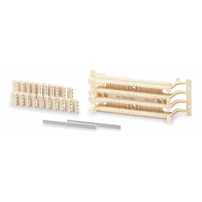 HUBBELL PREMISE WIRING 110BLK100FTK4 Category 5e Wiring Block - Voice & Data Wiring Blocks