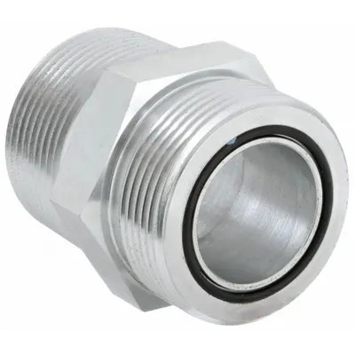 AEROQUIP FF2031T2020S ORS-to-NPTF Steel Hydraulic Hose Adapter - ORS-to-NPTF Steel Hydraulic Hose Adapters