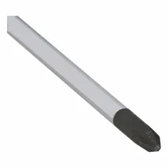 Precision Phillips screwdriver with #1 tip size and cushion grip handle. Standard length for controlled driving of Phillips-head screws in electronics assembly, small appliance repair, and precision mechanical work. Not ESD safe, not tether capable, not insulated.