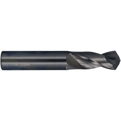CHICAGO-LATROBE 3/8" Solid Carbide Screw-Machine Length Drill Bit - General Purpose Solid Carbide Screw-Machine Length Drill Bits