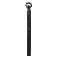 Black nylon cable tie for bundling wires and cables. 14 1/2 in length, 4 in maximum bundle diameter, 0.09 in width. Rated for outdoor use. Pack of 1000.