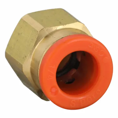 SMC KQ2S01-32A Push-to-Connect x MUNF Adapter Fitting - Polybutylene & Brass Tube Fittings