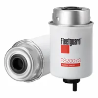Can-type fuel/water separator for diesel engines. Removes water and contaminants from fuel to protect injectors and engine components. Outside diameter 3 1/2 in. Cross-references to John Deere BF9892-D