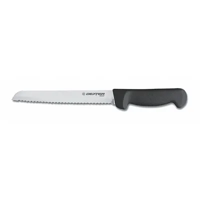 DEXTER RUSSELL Bread Knife: Scalloped, 13 in Overall Lg, Steel Blade - Bread Knives