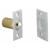 Door Catch: Brass, Ball, 1 3/8 in Ht, 1 in Wd (MPN 347B26D)