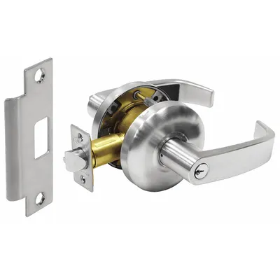 SARGENT 28-65G05 KL 26D Office Lever Lockset, Chrome, ADA Compliant - Office Lever Locksets