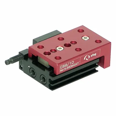 AFAG Slide: 10 mm Stroke Lg, 6 mm Bore Dia, Mfr Part # 50300525, AF-CS Series - Pneumatic Slide Tables