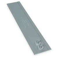 TEMPCO Mica Insulated Strip Heater: 600 W Watt, 240V, 24 in Overall Lg, 7/8 in Element Wd (MPN MSH02271)